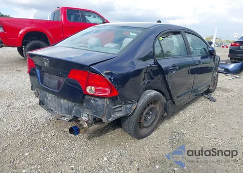 2008 Honda Civic Lx z USA, uszkodzony, nr VIN 1HGFA15588L094187